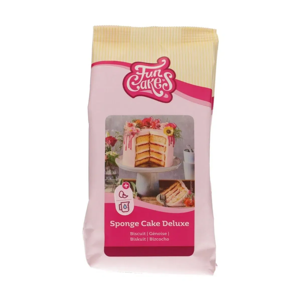 Biskuit Deluxe, 500g - FunCakes Backmischung