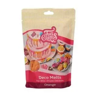 Orange Deco Melts 250g - FunCakes