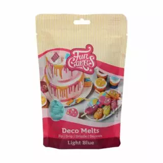 Hellblau Deco Melts 250g - FunCakes