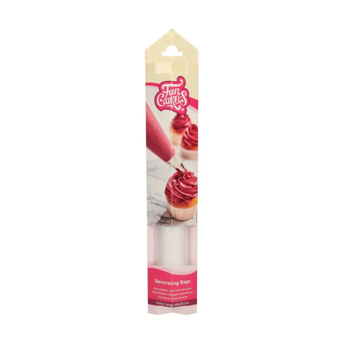 46cm - Einweg Spritzbeutel FunCakes