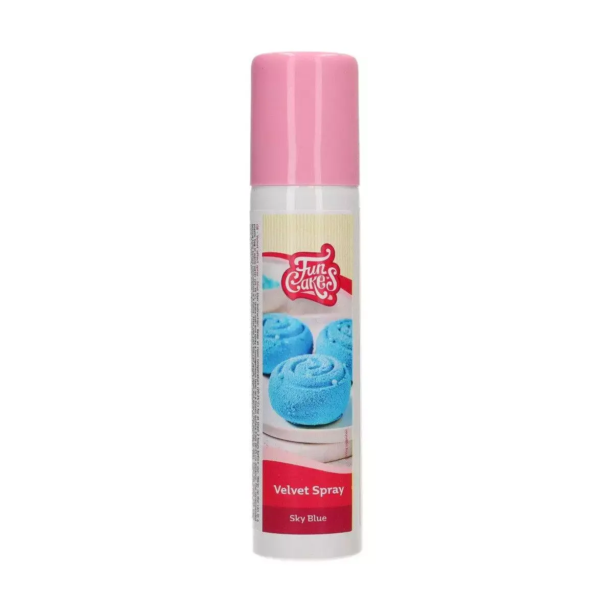 Sky Blue Velvet Spray 100ml - FunCakes