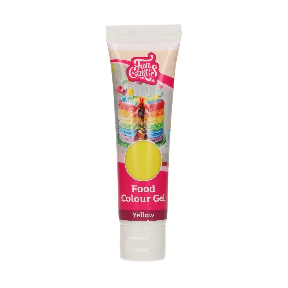 Yellow - FunCakes Lebensmittelfarbe,