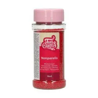 Rot Nonpareils/Zuckerperlen - FunCakes