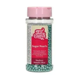 Zuckerperlen, Metallic Blue - FunCakes