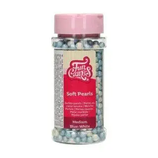 Soft Pearls, Blau/Weiss - FunCakes