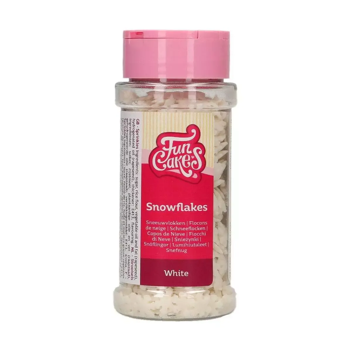 Schneeflocken Weiss - FunCakes