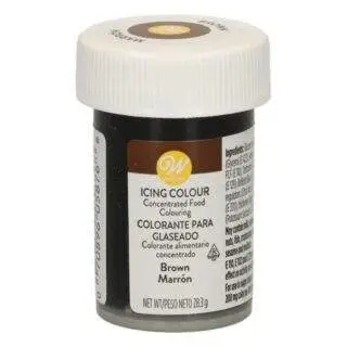 Braun - Wilton Icing Lebensmittelfarbe, 28g