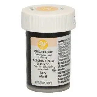 Ivory - Wilton Icing Lebensmittelfarbe, 28g