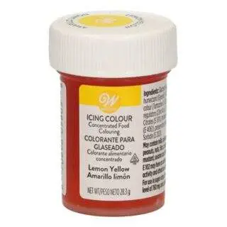 Lemon Yellow - Icing Lebensmittelfarbe, 28g - Wilton