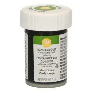Moss Green Icing Lebensmittelfarbe, 28g - Wilton