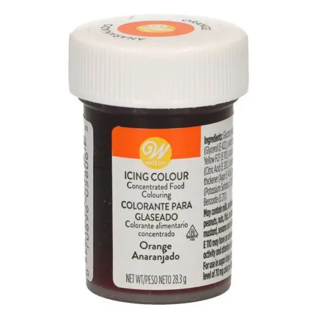 Orange - Icing Lebensmittelfarbe, 28g - Wilton