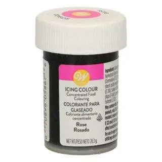 Rose - Wilton Icing Lebensmittelfarbe, 28g