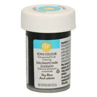 Sky Blue - Wilton Icing Lebensmittelfarbe, 28g