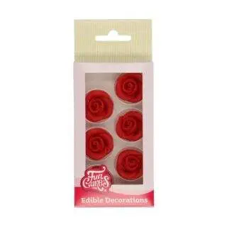 Marzipan Rosen, Rot - FunCakes