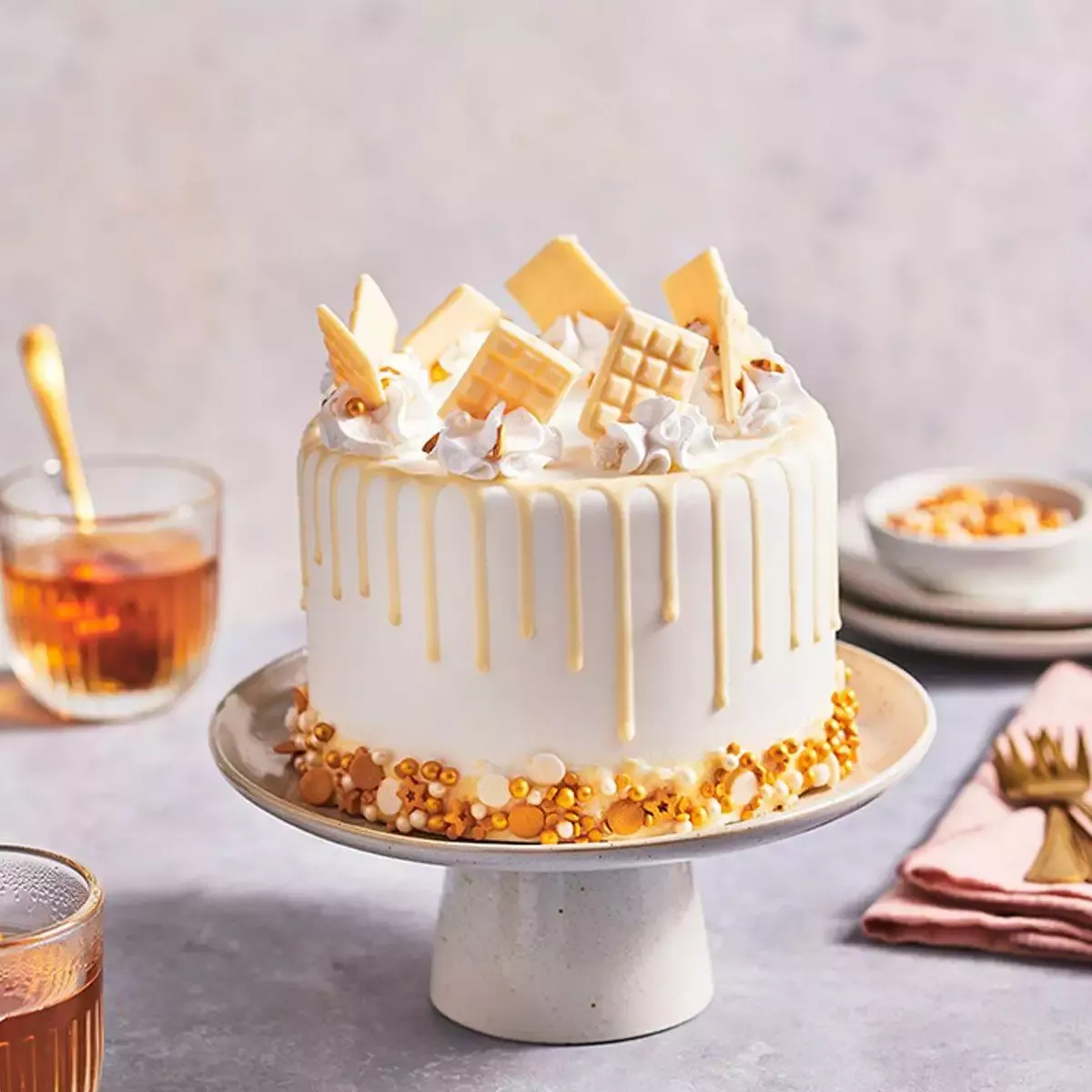 Weiße Schokolade Choco Drip, - FunCakes – Bild 2