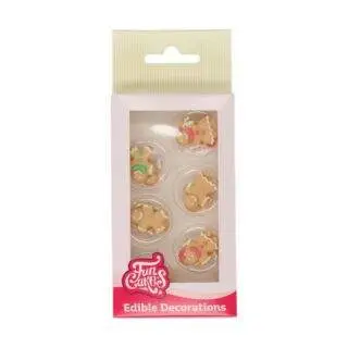 Zuckerdeko-Lebkuchen-Set, 8-tlg. - FunCakes