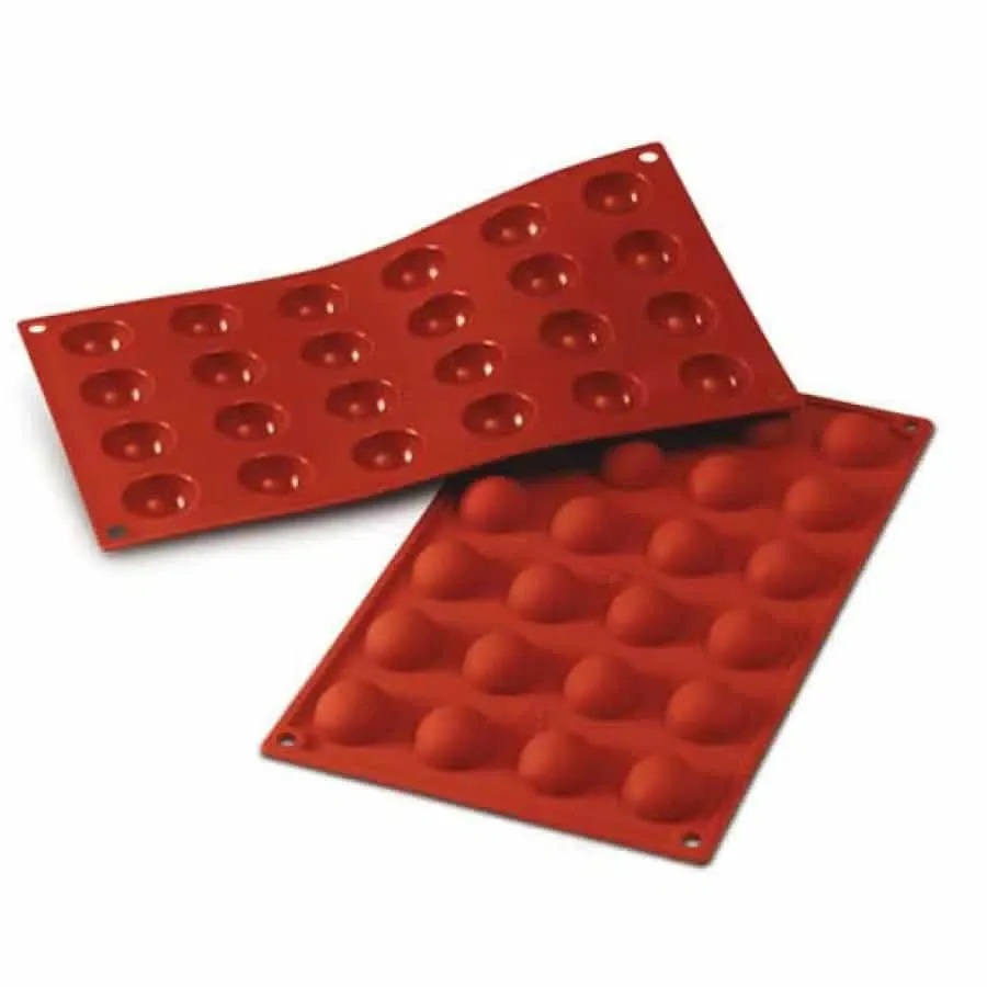 Silikonform Halbkugel versch. Größen - Silikomart