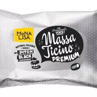 Pitch Black - 250g - Massa Ticino™ Tropic Fondant