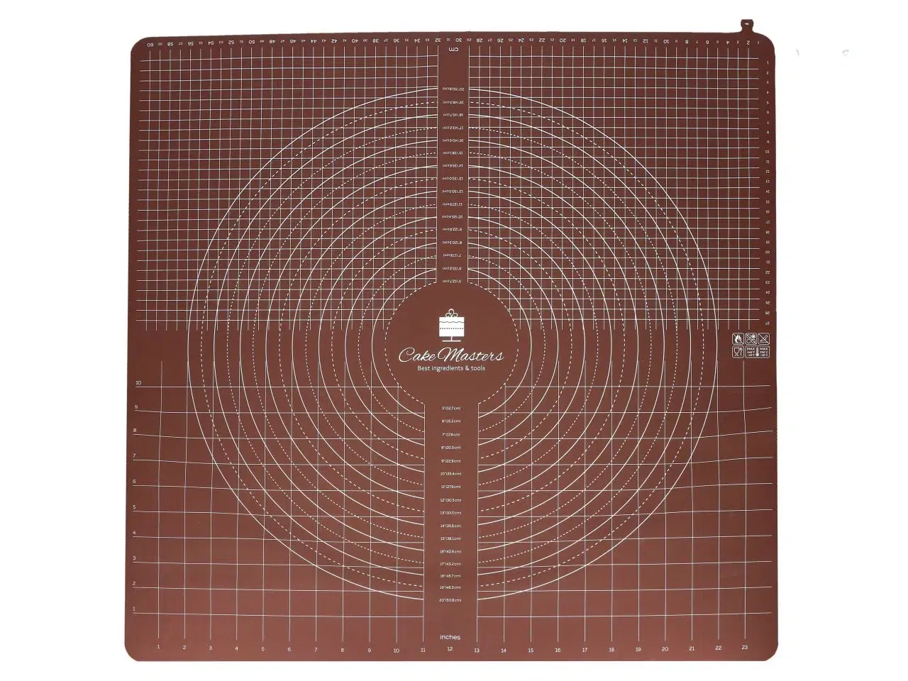 Silikon-Ausrollmatte, 63x63cm