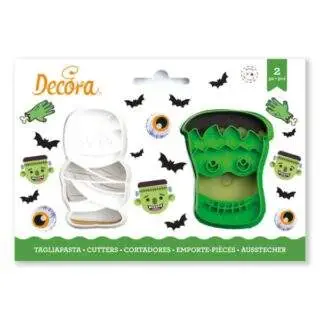Monsters 2tlg. Ausstecher - Decora