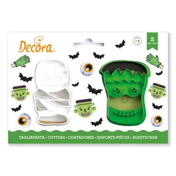 Monsters 2tlg. Ausstecher - Decora