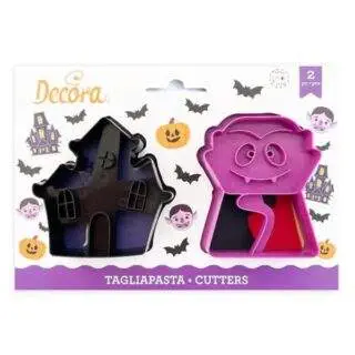 Vampir & Schloss 2tlg. Ausstecher - Decora