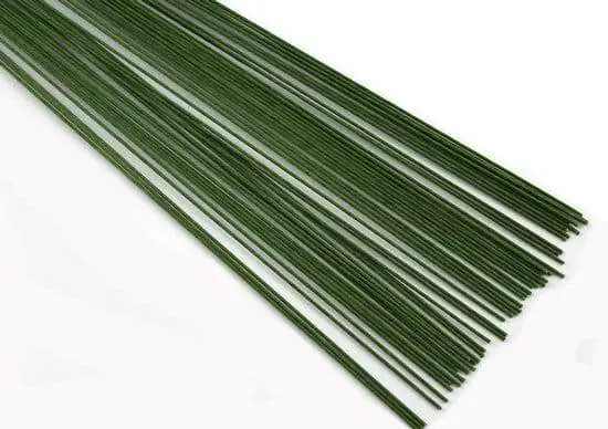 Blumendraht grün, 26 Gauge