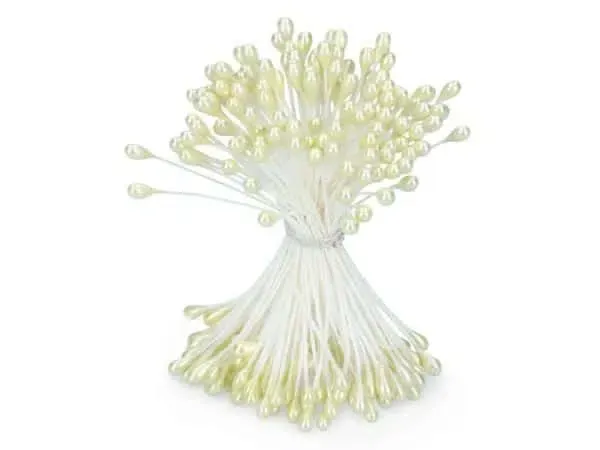 Staubblüten gelb, 120 Stück