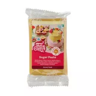 Honey Gold Fondant 250g - FunCakes