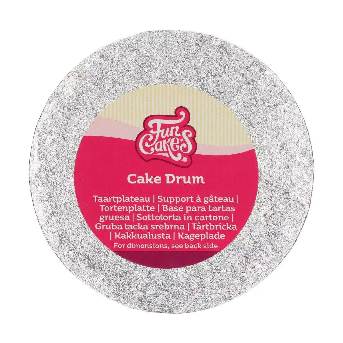 12,5cm - Cake Drum, Tortenplatte