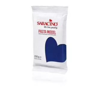 Navy Blau, 250g Modellierpaste - Saracino