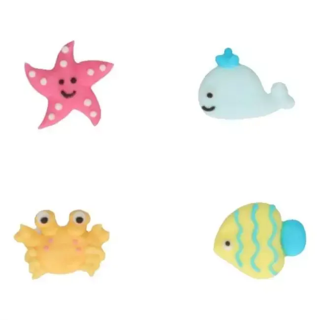 Sea Life, Zuckerdekoration 8tlg. - FunCakes – Bild 2
