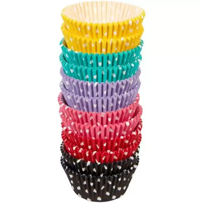 Muffinförmchen - Polka Dots 300St. - Wilton