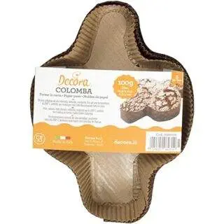 Colomba 1Kg Papierbackformen 5St. - Decora