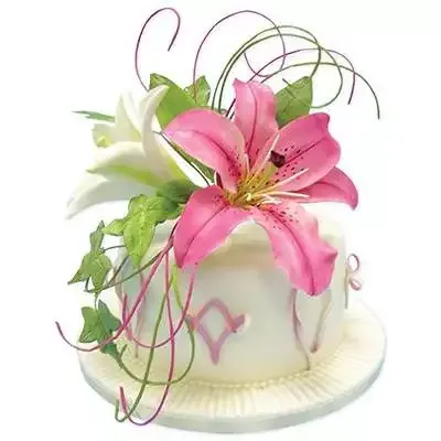 Lilien-Ausstecher-Set 2tlg. mit Auswerfer, Small – Bild 3