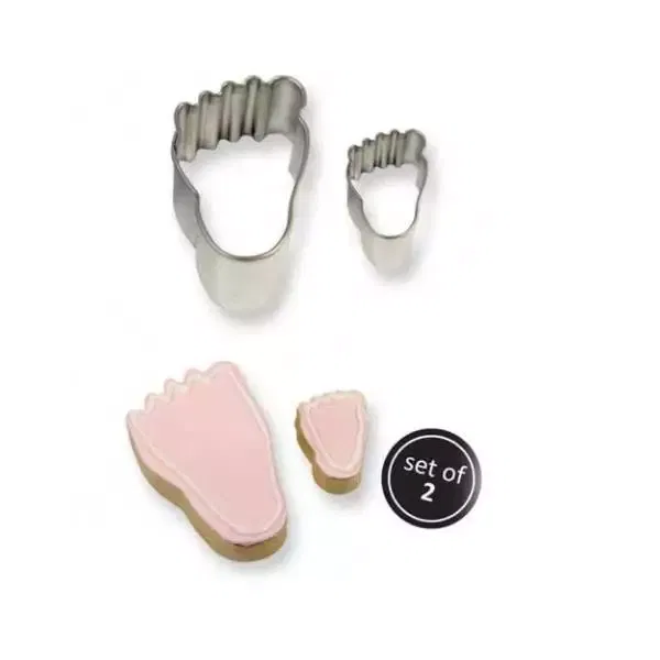 Füße Ausstecher Set 2tlg. - PME – Bild 2