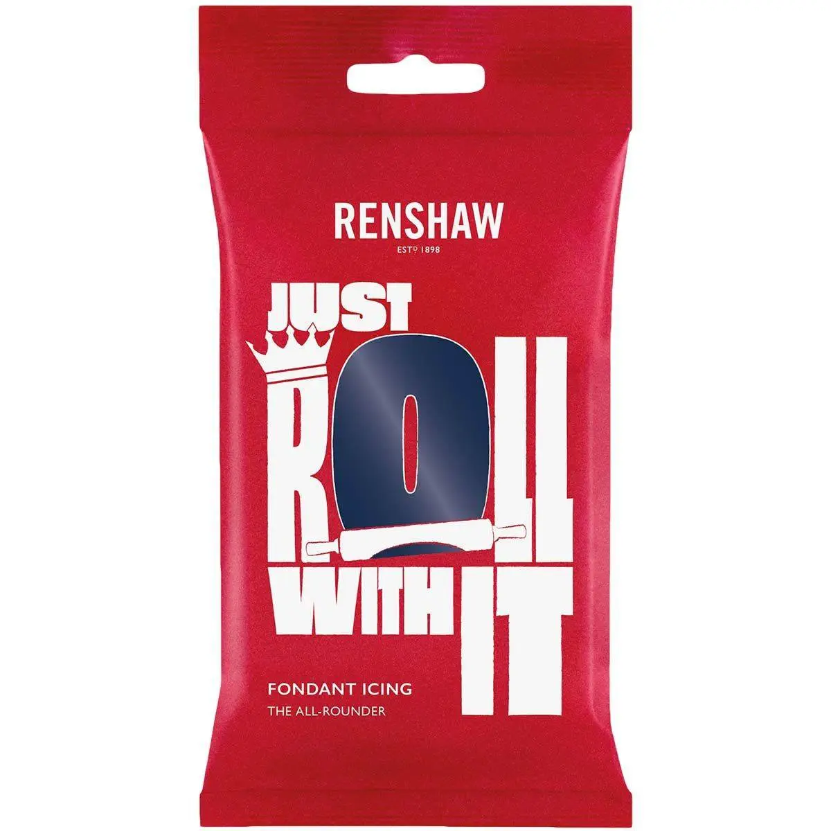 Navy Blue Fondant Icing 250g - Renshaw