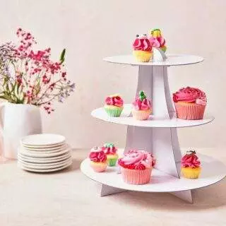 Cupcake Ständer, Weiss - FunCakes