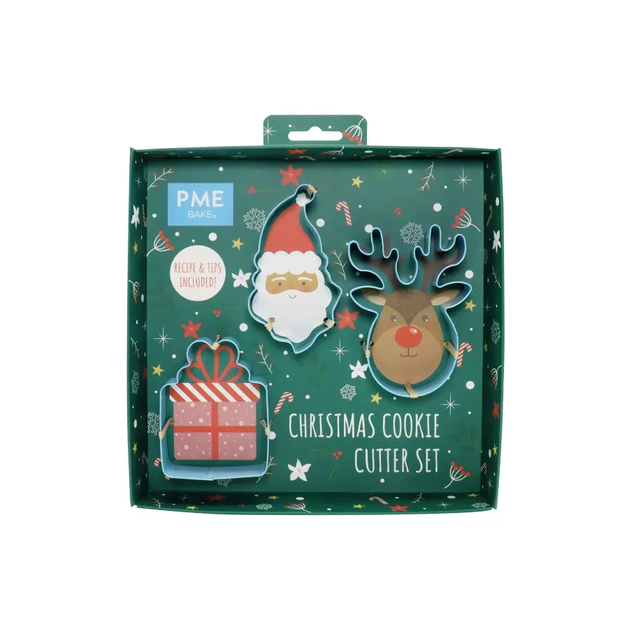 Weihnachtsmann - Ausstecher-Set 3tlg. - PME