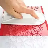 Blumenmuster - Prägematte - PME – Bild 4