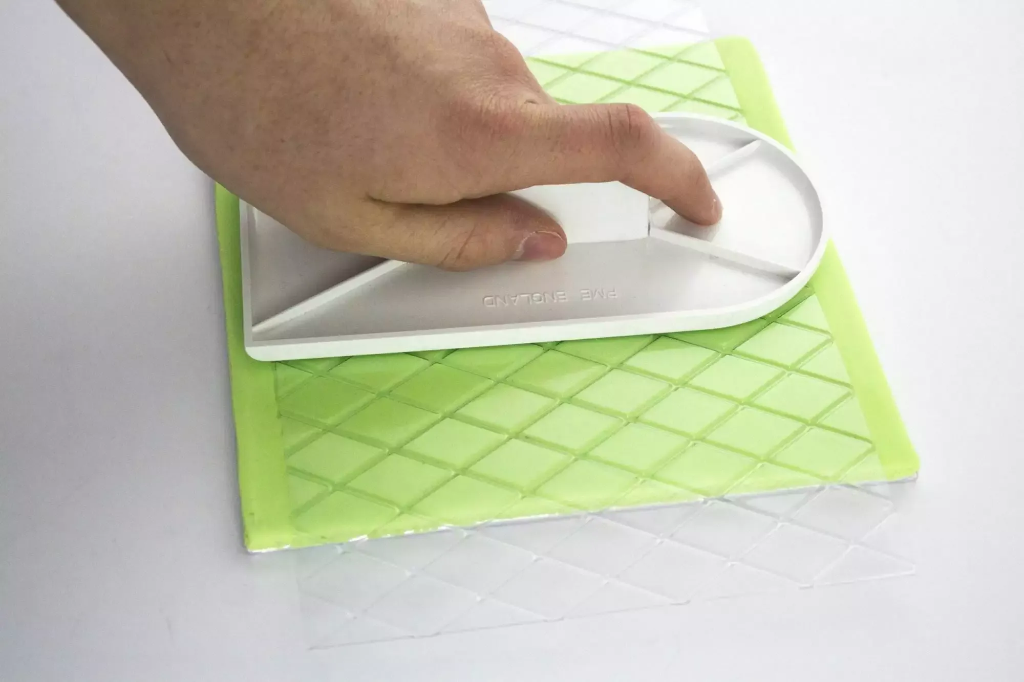 Kleines Diamant Design - Prägematte - PME – Bild 3