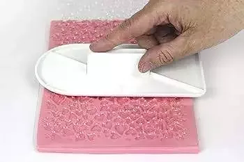 Mini Herzen Design - Prägematte - PME – Bild 3