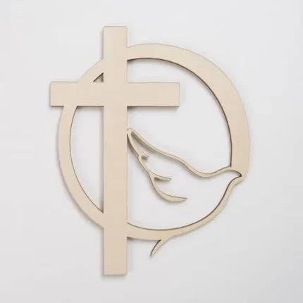 Cake Topper, Kommunion/Taufe - Holz