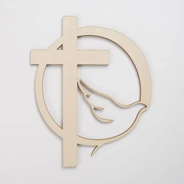 Cake Topper, Kommunion/Taufe - Holz