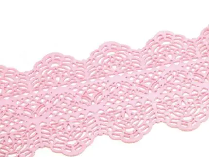 Spitzendekor Dentelle rosa