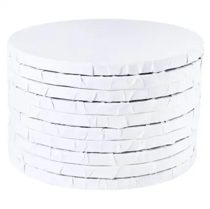 20cm - Cake Drum - Tortenplatte, weiß