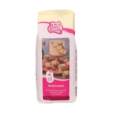 Buttercreme, 1 Kg Backmischung - FunCakes