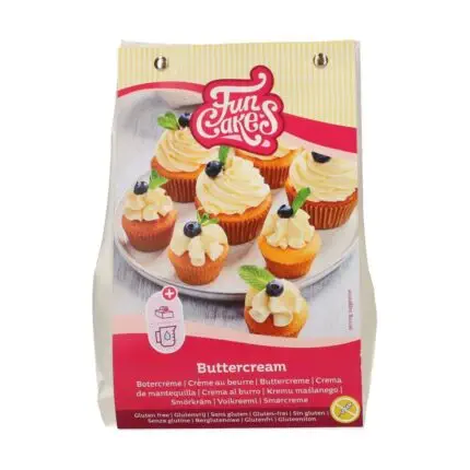 Buttercreme Glutenfrei 500g - FunCakes