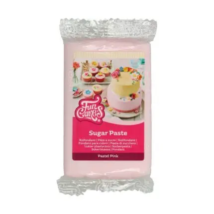 Pastel Pink Fondant 250g - FunCakes