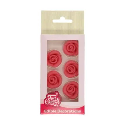 Marzipan Rosen Rosa - FunCakes